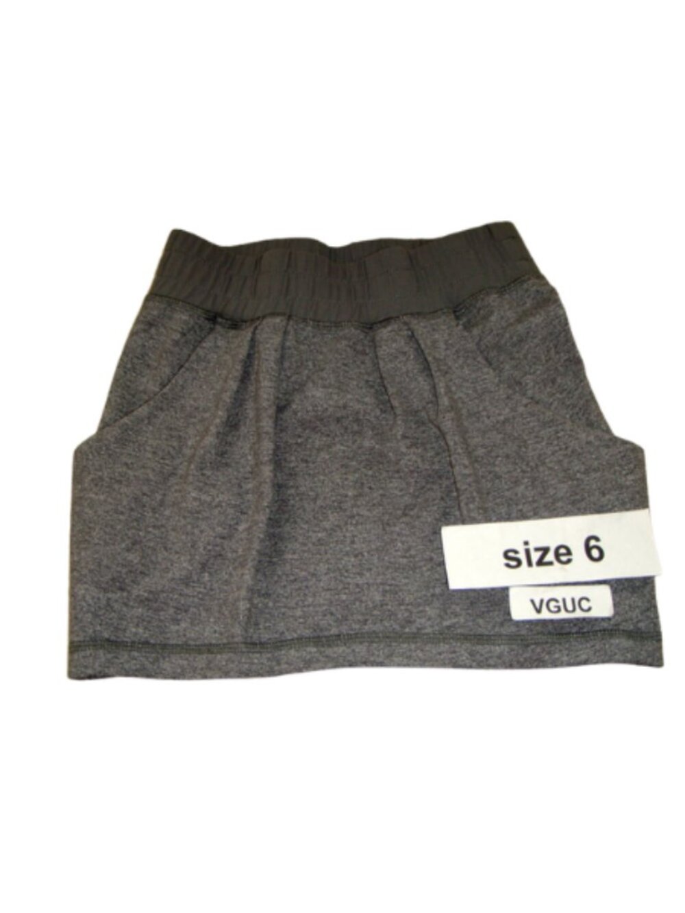 Ivivva by Lululemon 🍋 Keep Ur Cool Skirt no built in shorts under grey size 6